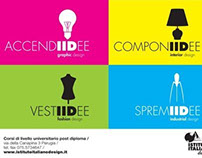 campagna adv IID (Istituto Italiano Design) Perugia