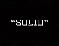 Solid Typeface