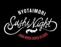 Sushi Night Fundraiser Poster