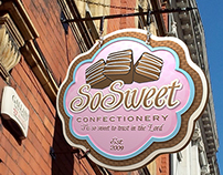 So Sweet Confectionery  |  Logo Design