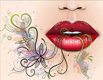 Illustrator lips and organic lines
