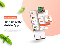 Food delivery app | UX-UI design