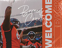 Denver Broncos : 2021 Marketing Campaign Concept