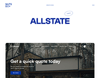 Allstate - corporate website of a financial company