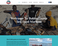 Fish Market Website Design