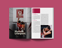 Magazine design FC Liverpool