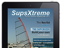 App Magazine Layout Project for SUP Companies