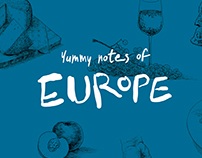 Yummy notes of Europe