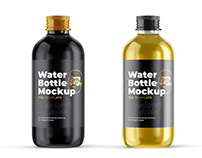 Water Bottle Mockup PSD Template (Free Download)