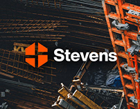 Stevens Construction Co. Branding