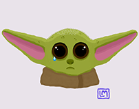 Sad Baby Yoda (Grogu)