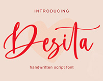Desita | FREE Handwritten Font