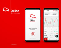Xelion app design concept