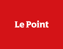 Le Point. Logo design.