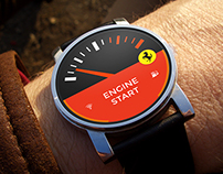 Ferrari smart watch concept