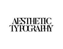 AESTHETIC TYPOGRAPHY