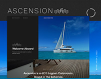 ASCENSION Catamaran (Website + Branding)