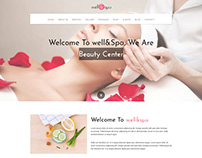well&spa- Responsive Spa/Beauty Landing Page Template