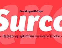 Bw Surco — Free font demo
