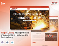 King Power Tool Website Development