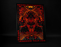 Necro Deathmort / Dead Fader tour poster
