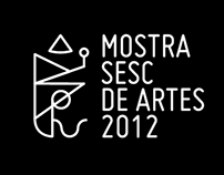 Visual Identity Project for Sesc Art Exhibition 2012