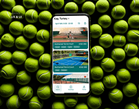 Мобильное приложение для аренды теннисных кортов