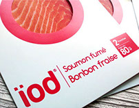 Gamme packaging de saumon ïod