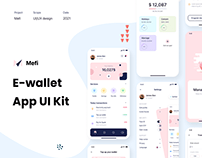 MeFi - E-wallet App UI Kit