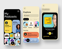 Google Podcasts Redesigned App
