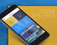 Copa Airlines App & Web Design
