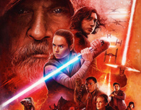Star Wars: The Last Jedi Dolby Cinema Poster