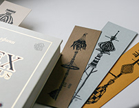 "Four Keys" - booksmarks + stickerpack