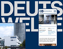 Deutsche Welle News | Website redesign