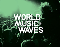 World Music Waves identity