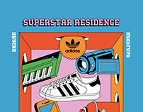 POSTER FOR ADIDAS SUPERSTAR RESIDENCE MOSCOW