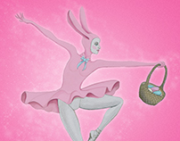 Easter Bunny Ballerina