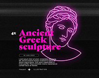 Free Download Ancient Greek Sculpture Illustration
