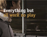 'Everything but...' Online & print recruitment campaign