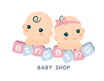 Logo for BINGBING babyshop