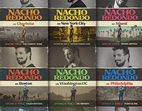 Nacho Redondo. Imagen gráfica de standup tour. 2016-21.