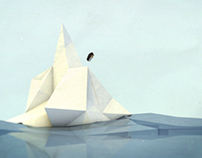 Paper Penguin // 5sec Animation