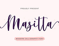 Masitta Modern Calligraphy