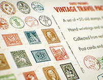 Vintage Stamps & Signatures Pack