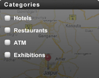 Travel Guide with VT & RT features, iPhone Application