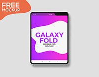 Free Galaxy Fold Mockup