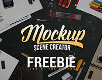 Lettering / Sketch Mockup Generator (FREEBIE)