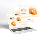 Oranges NC website UI