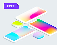 Free Mesh Gradients Collection