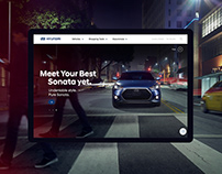 Hyundai website UX experiments.